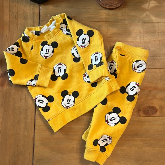 H&M Matching Sets Hm Mickey Mouse Set Poshmark